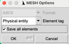 Mesh Options